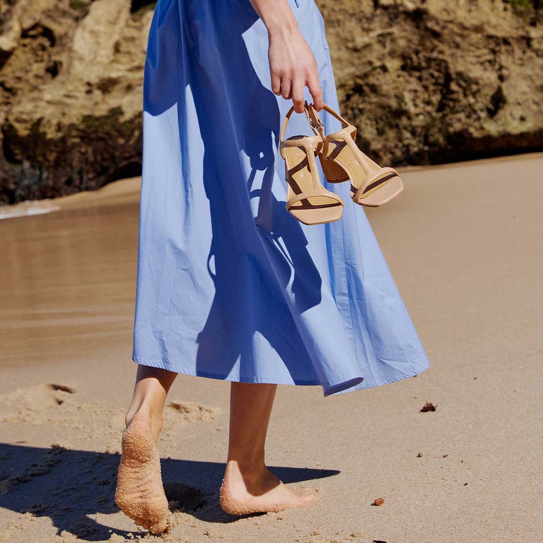 PETRAS - EOS Footwear - Ankle Strap Sandals #color_nude