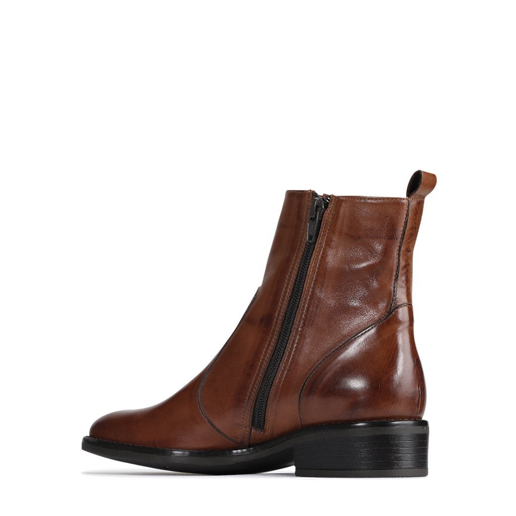 SELINE - EOS Footwear - Ankle Boots #color_Brandy