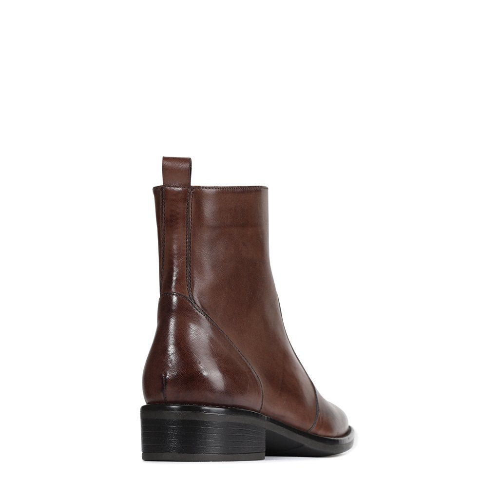 SELINE - EOS Footwear - Ankle Boots #color_Camel