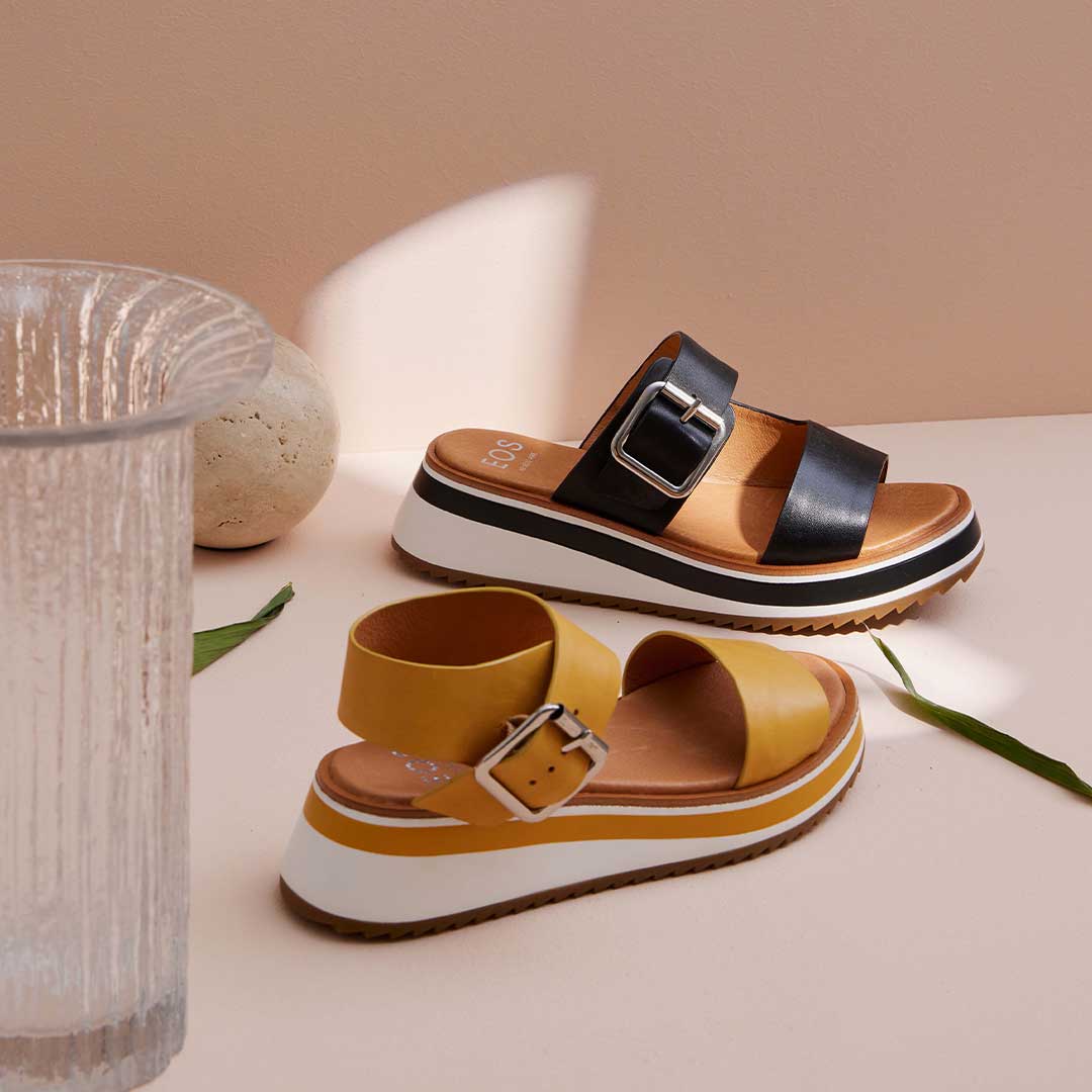 SPORTEZ - EOS Footwear - Slides #color_black