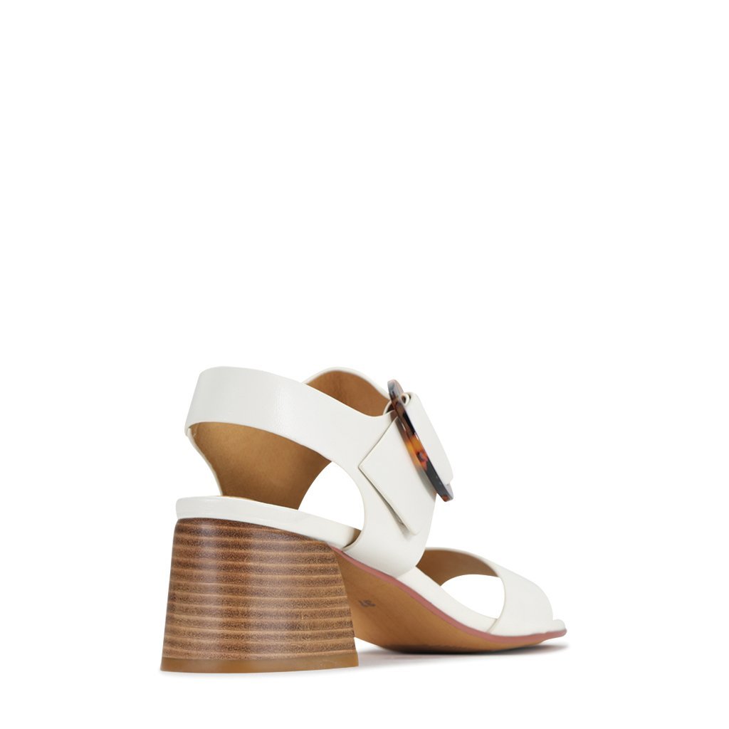 STATUS - EOS Footwear - Ankle Strap Sandals #color_off-white