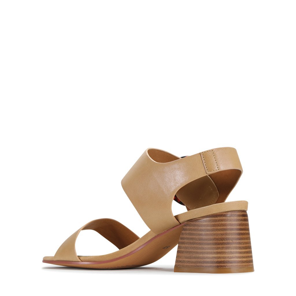 STATUS - EOS Footwear - Ankle Strap Sandals #color_tan