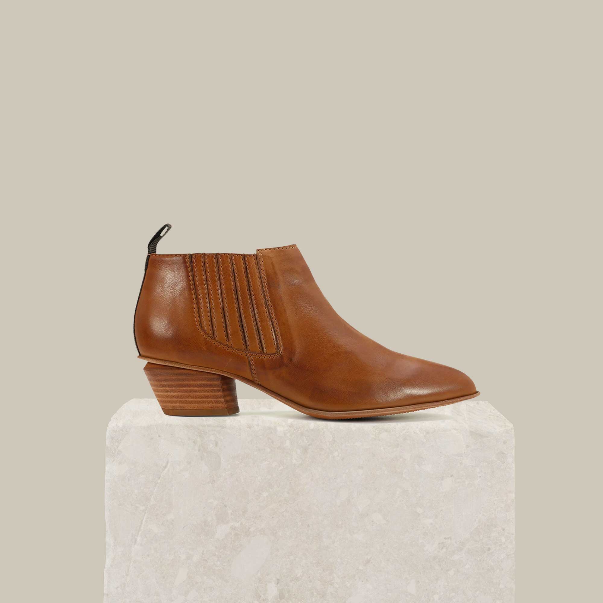 WEST - EOS Footwear - Ankle Boots #color_Brandy
