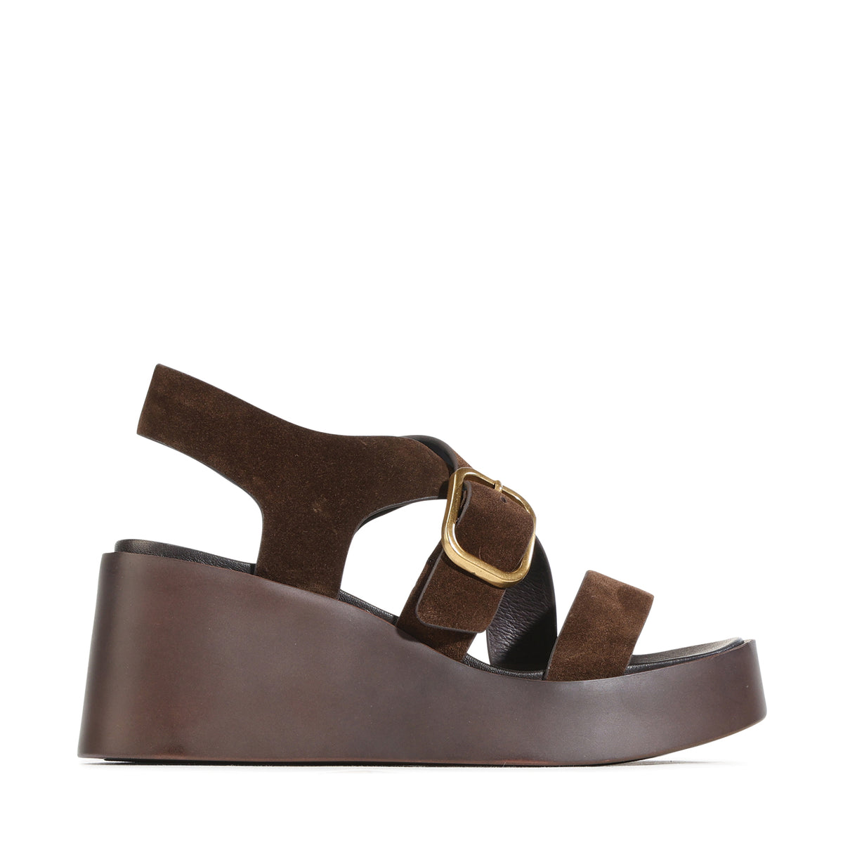 EOS Footwear Arianis Leather Sandal Wedge in chestnut suede
#Color_chestnut-suede
