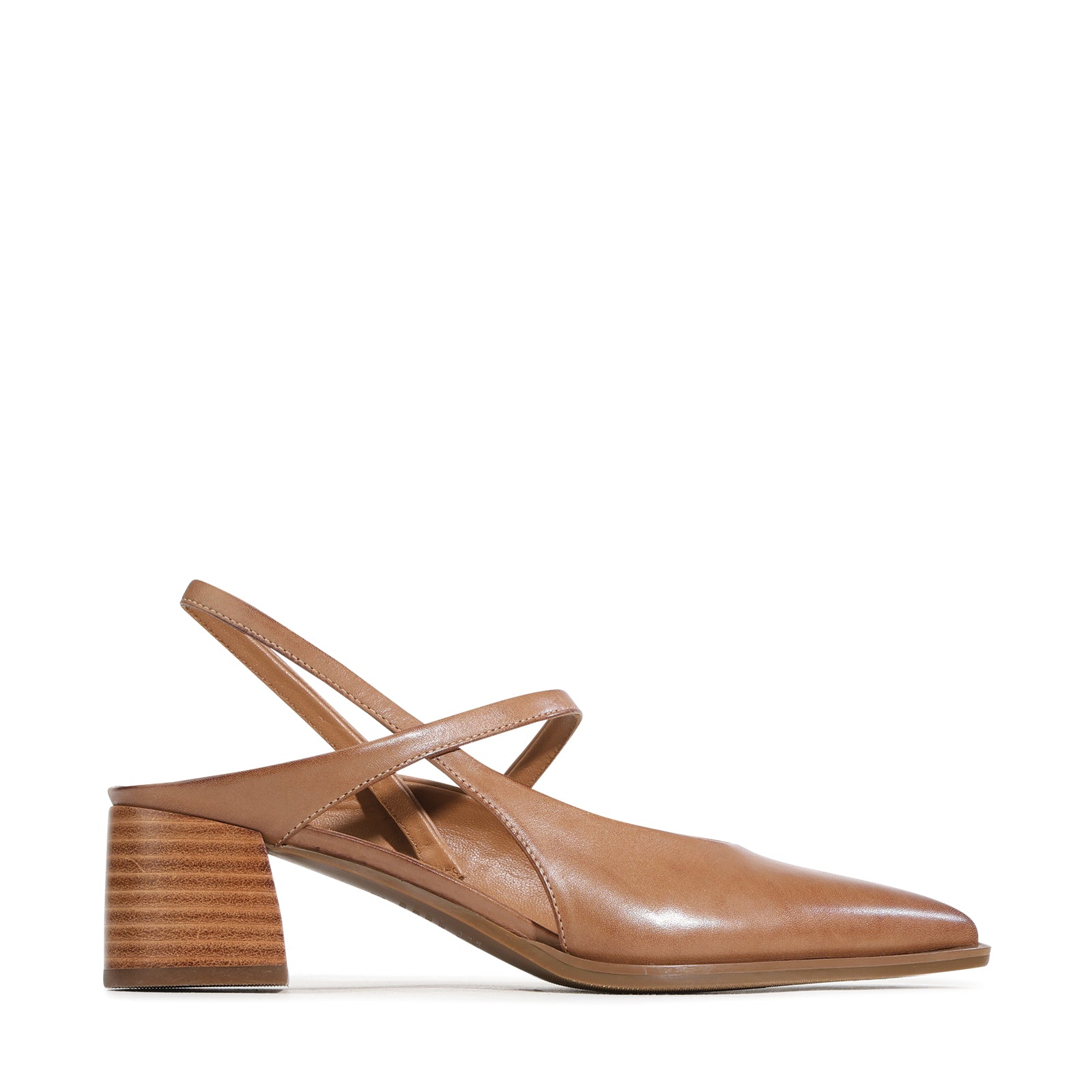EOS Footwear Aurais Leather Heels in Pecan
#Color_pecan