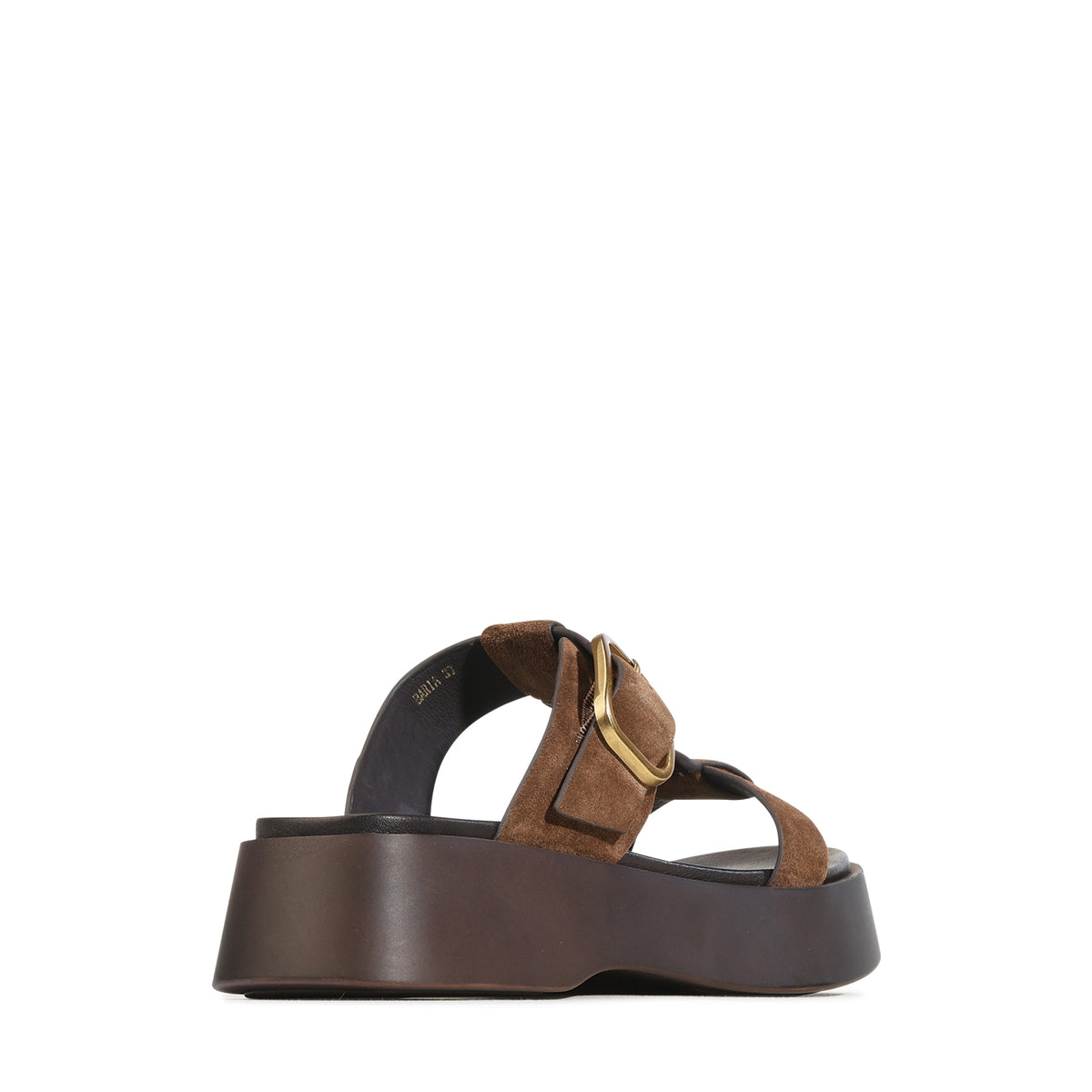 EOS Footwear Baria Leather Flatform Slide in Pecan-suede
#Color_pecan-suede
