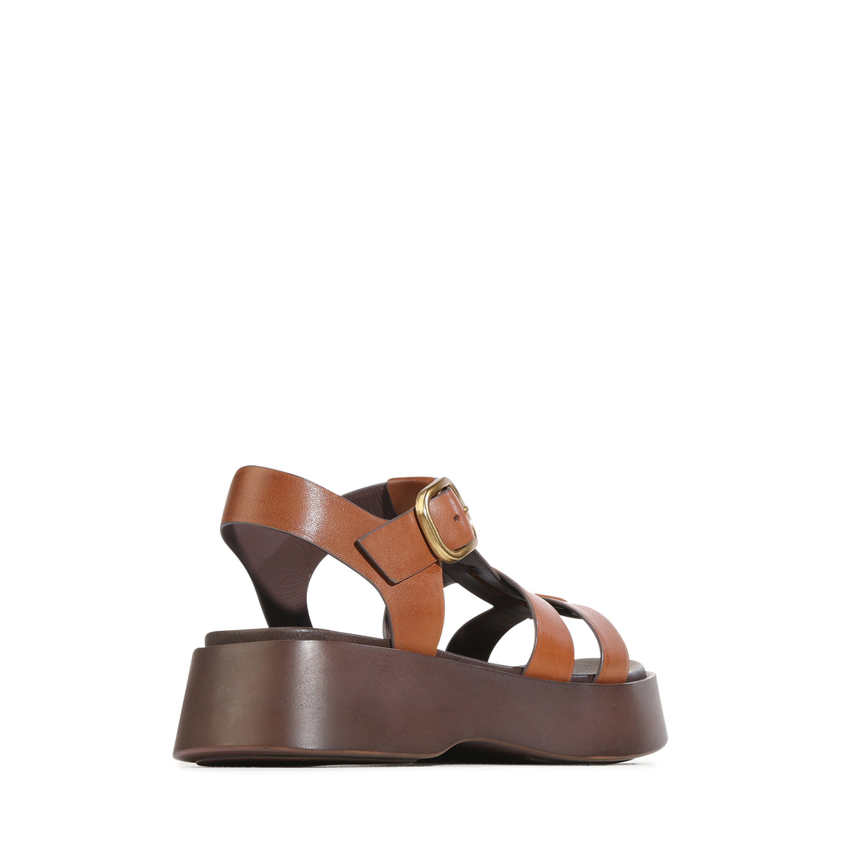 EOS Footwear Bario Leather Sandal in Brandy
#Color_brandy