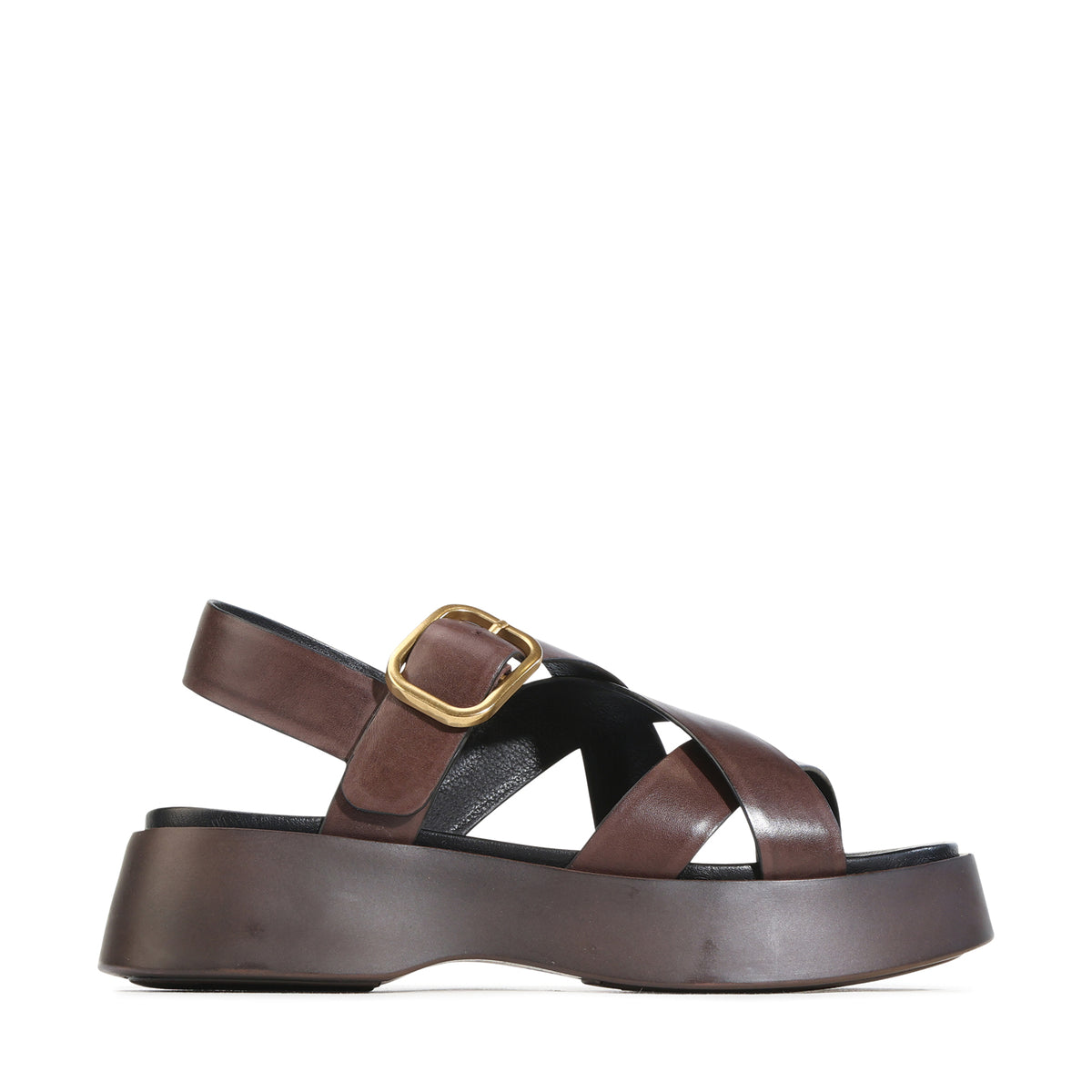 EOS Footwear Barista Leather Sandal in Chestnut
#Color_chestnut