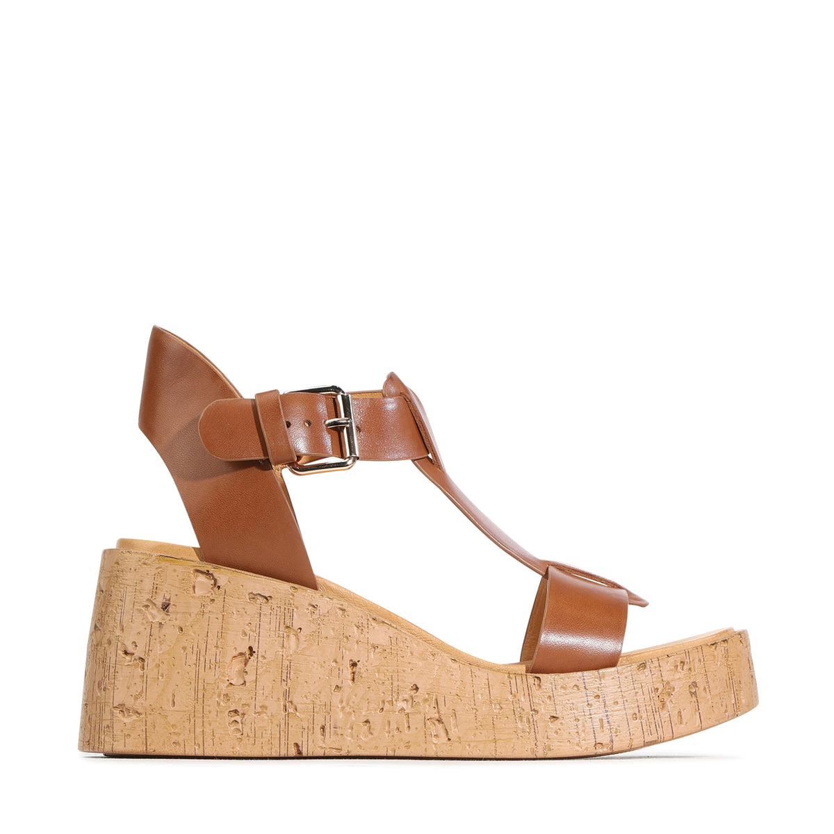 EOS Footwear Cariani Leather Wedge in Brandy
#Color_Brandy