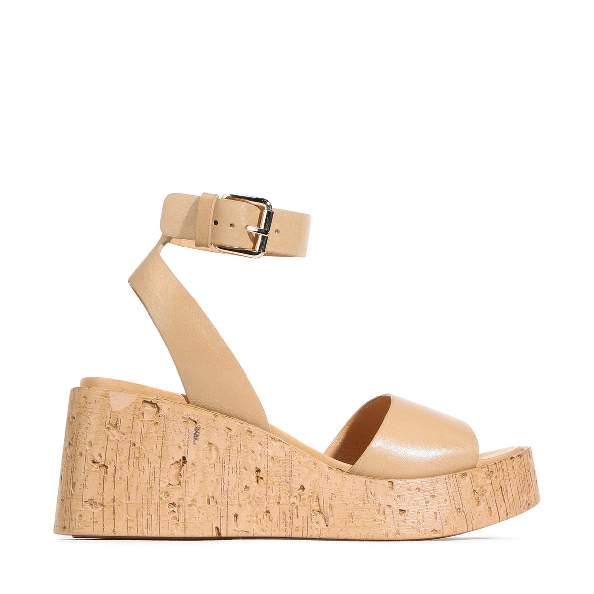 EOS Footwear Carianis Leather Wedge in Tan
#Color_Tan