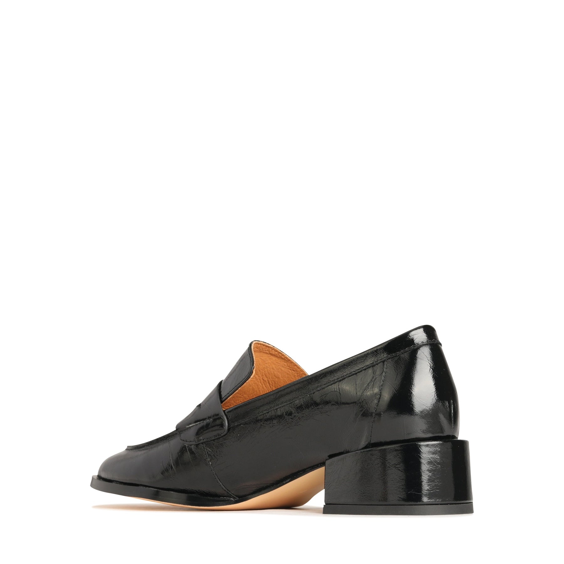 CASS - EOS Footwear - Loafers #color_Black-crinkle