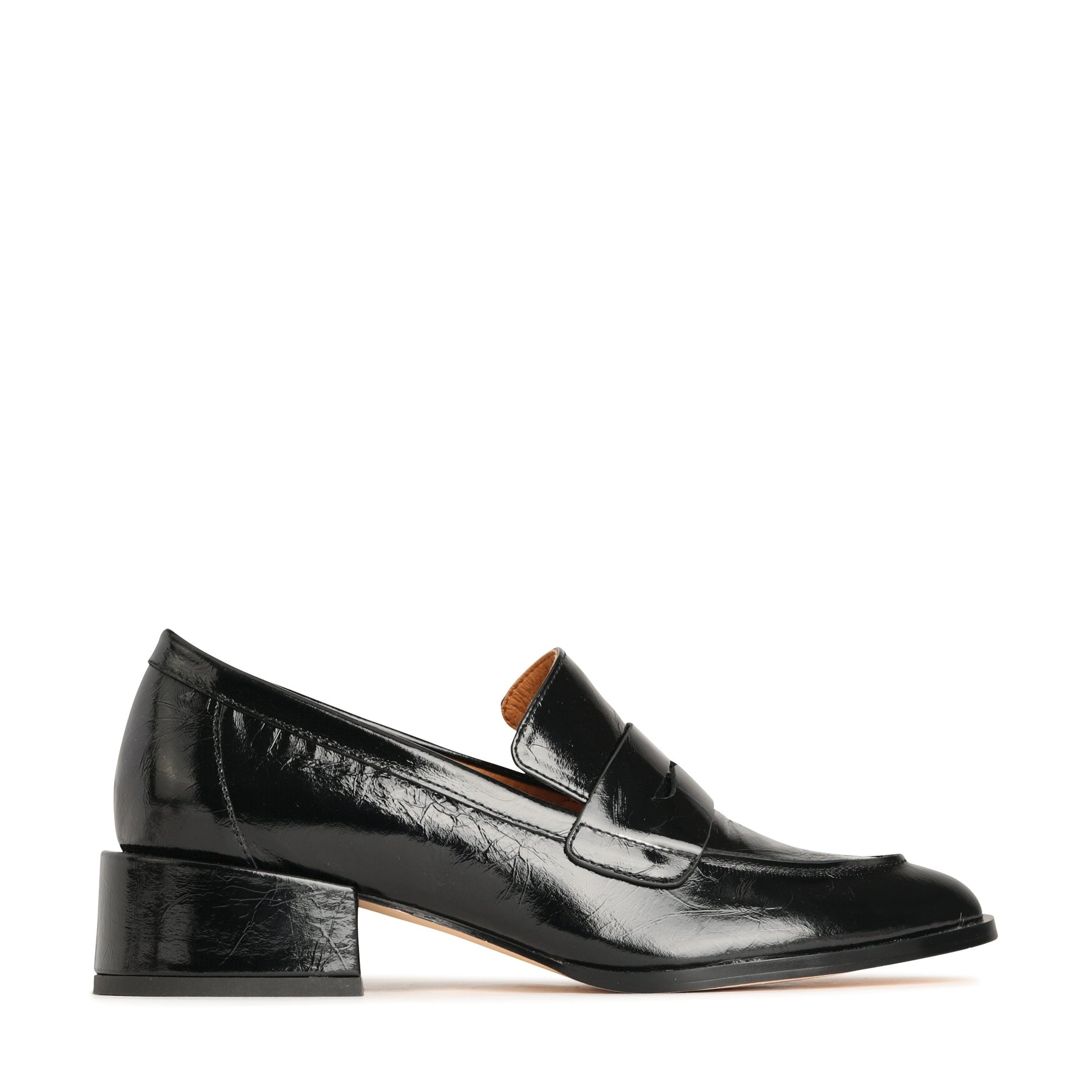 CASS - EOS Footwear - Loafers #color_Black-crinkle