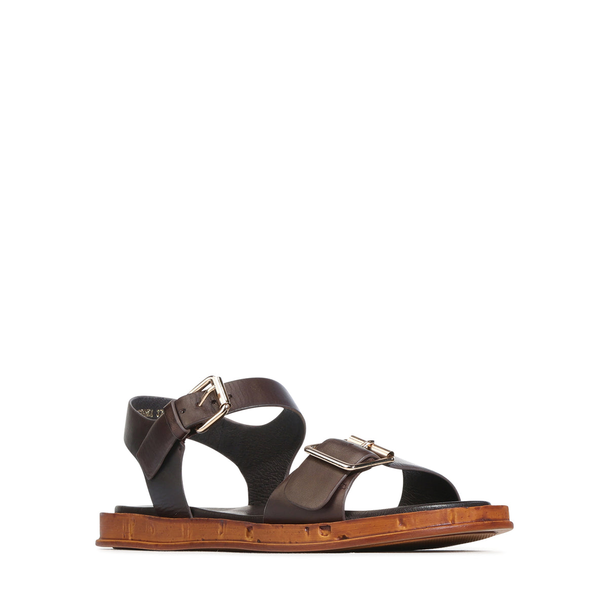 EOS Footwear Cerena Leather Sandal in Chestnut
#Color_Chestnut