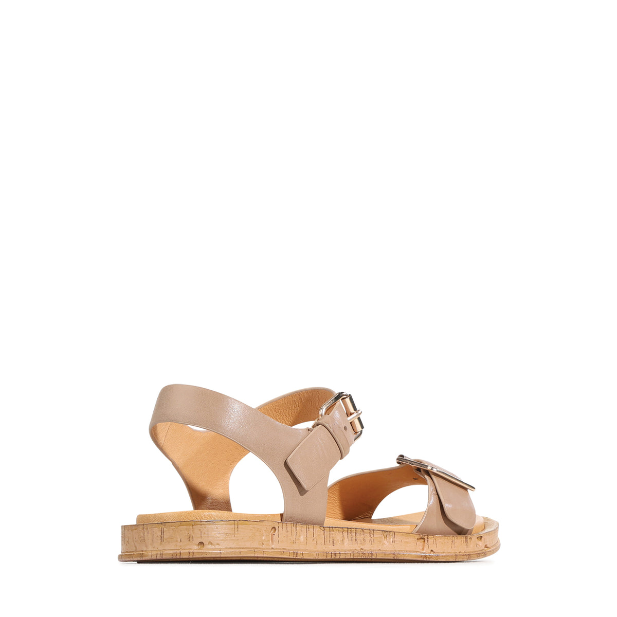 EOS Footwear Cerena Leather Sandal in Taupe
#Color_Taupe