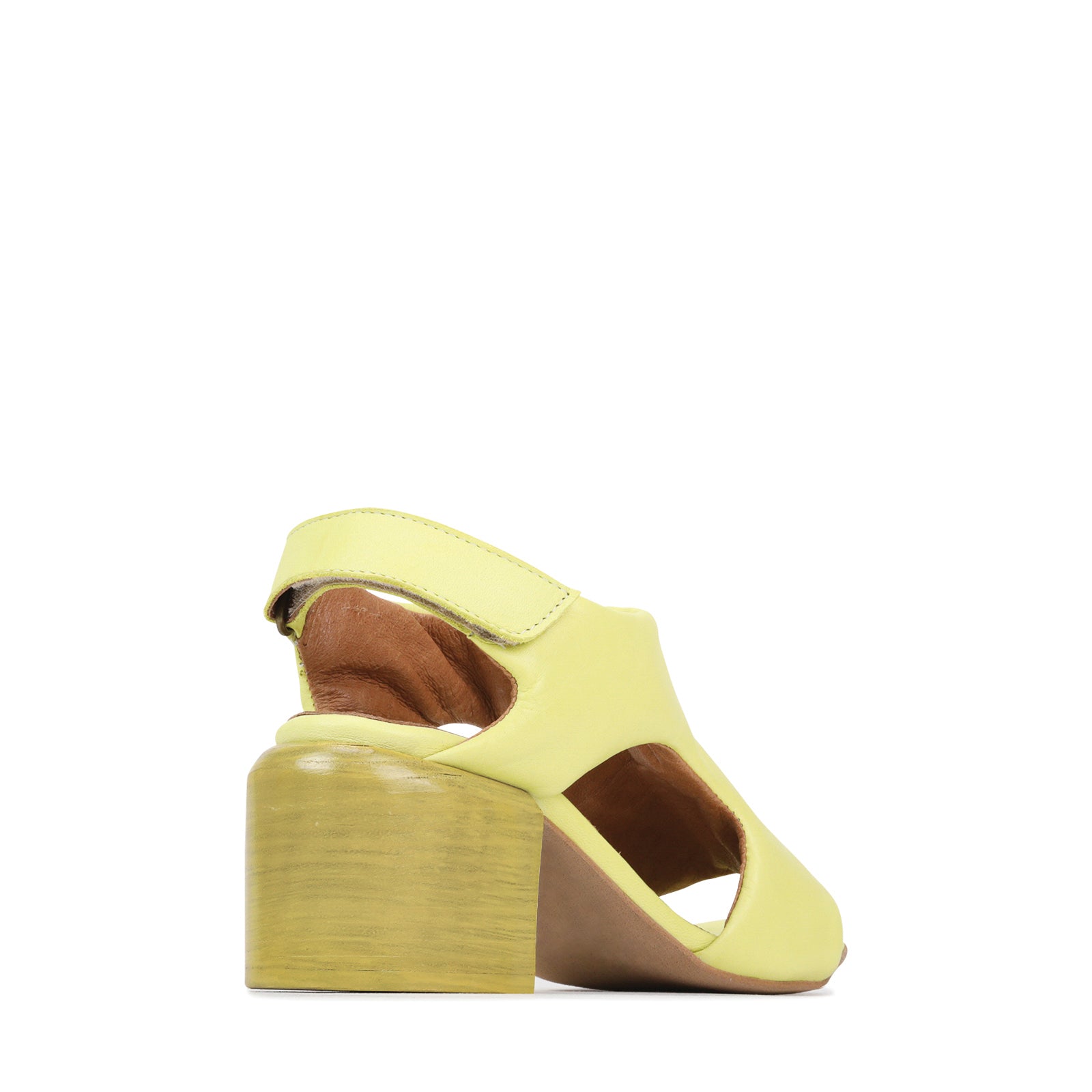 CHARICE BLOCK HEEL SANDAL LEATHER