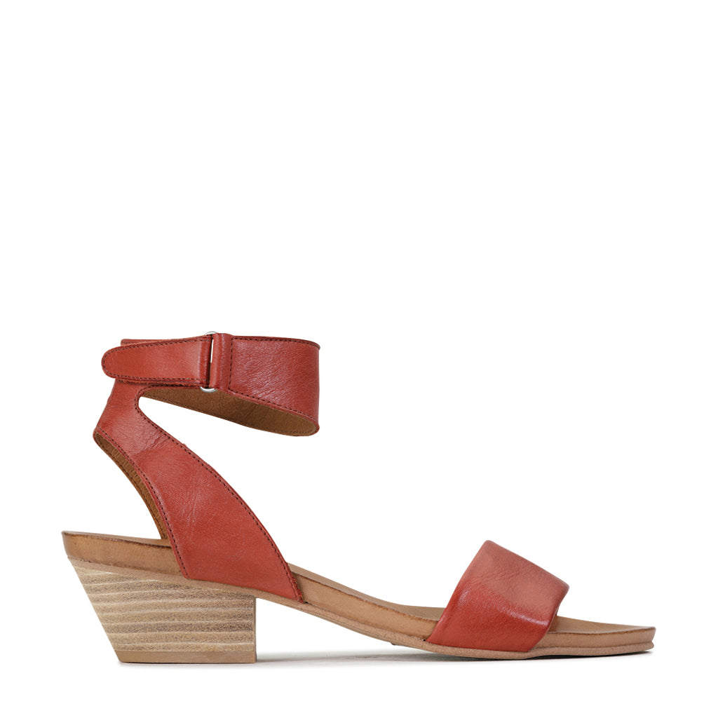 CUBO - EOS Footwear - Ankle Strap Sandals #color_Brick