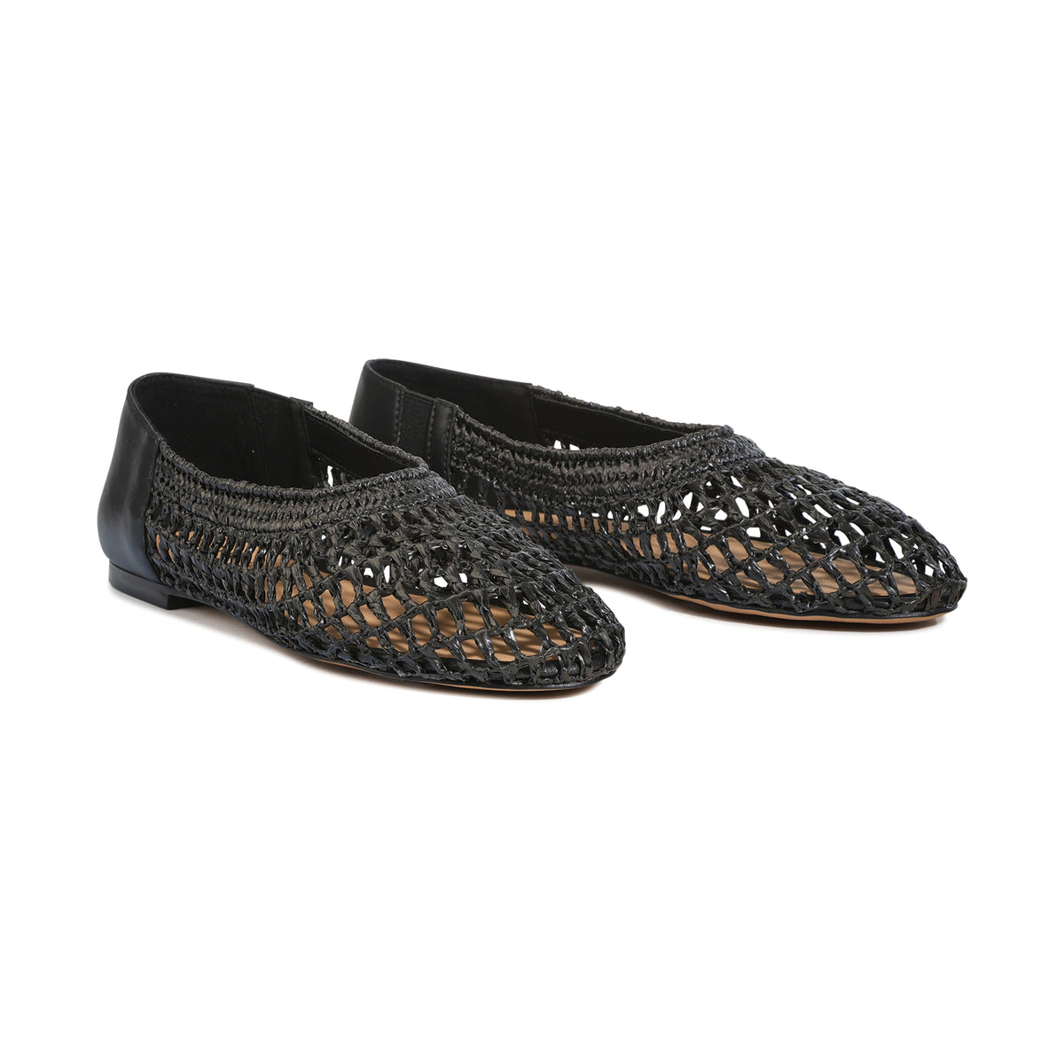 EOS Footwear Delume Ballet Flat in black
#Color_black