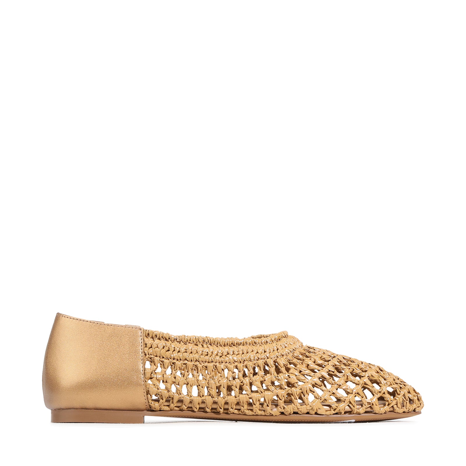 EOS Footwear Delume Ballet Flat in Camel
#Color_camel