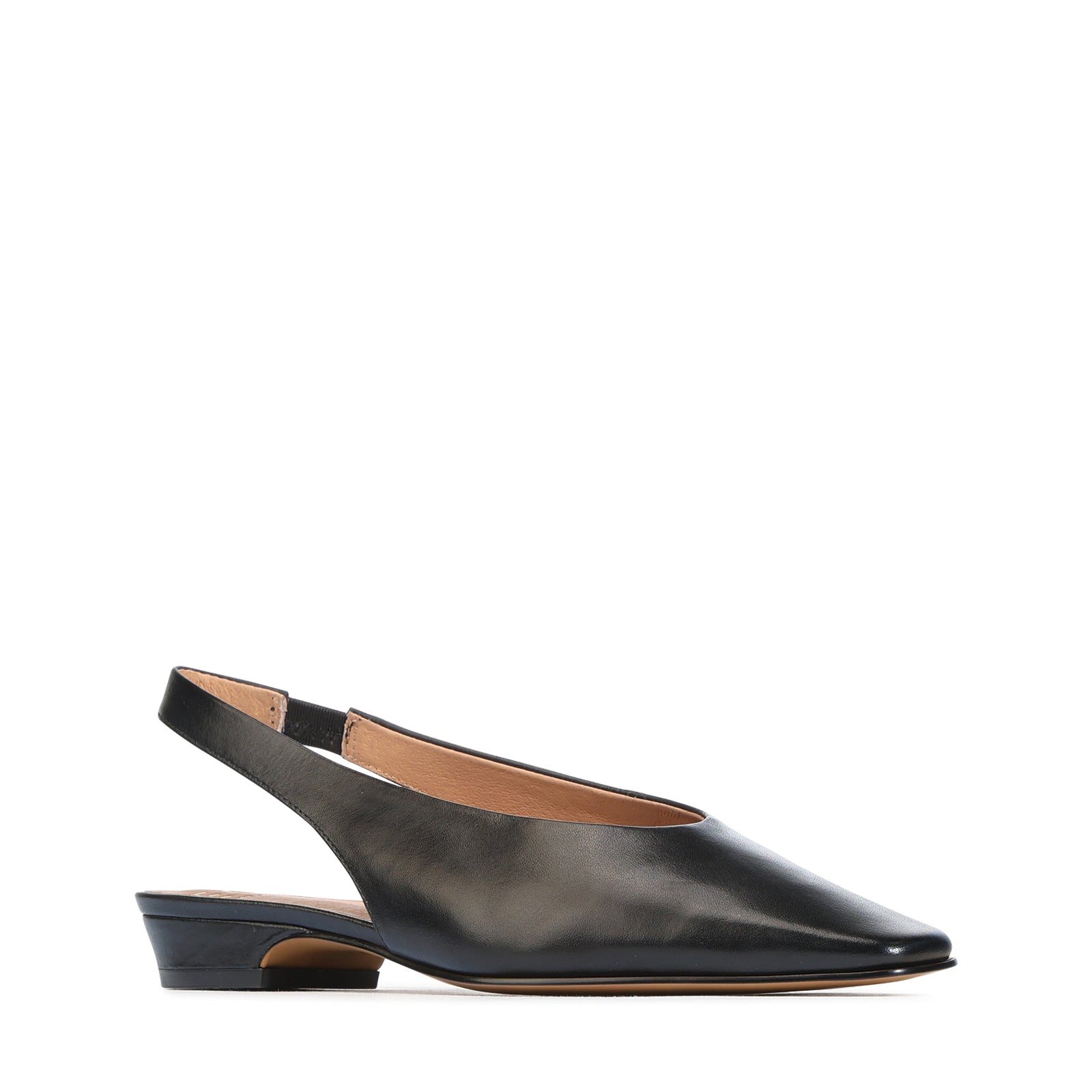 EOS Footwear Fari Leather slingback in black
#color_black
