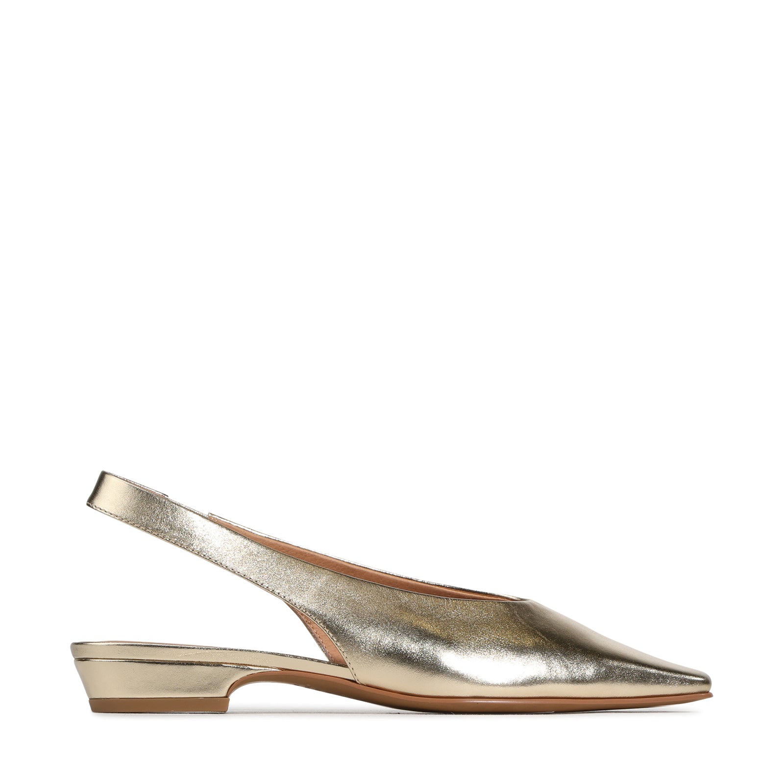 EOS Footwear Fari Leather slingback in softgold
#color_softgold