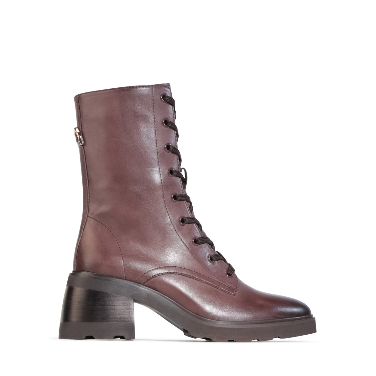 EOS Finton | Women Lace-Up Boots | Leather Ankle Boots