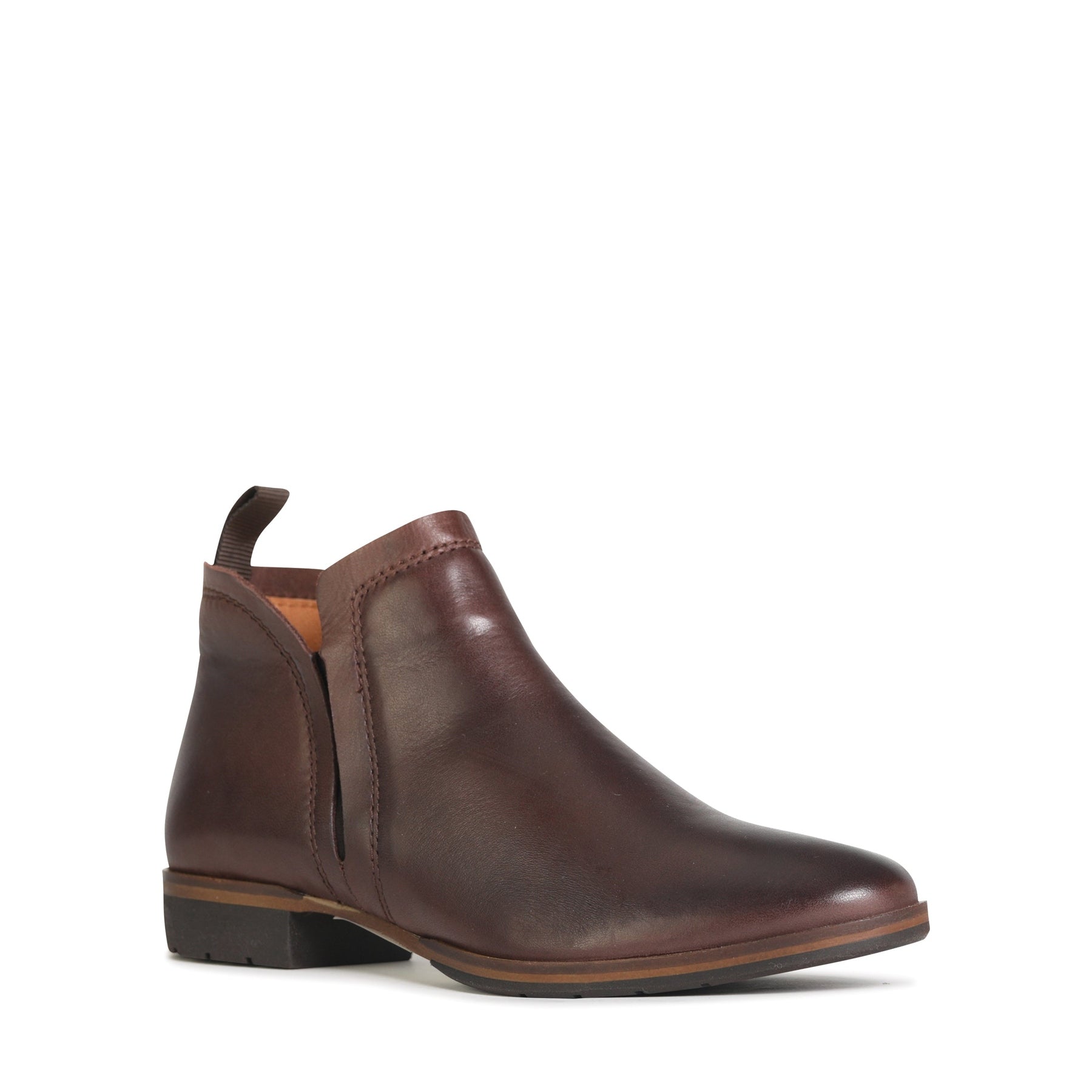 Gaid Leather Ankle Boots - EOS Footwear - Ankle Boots #color_chestnut