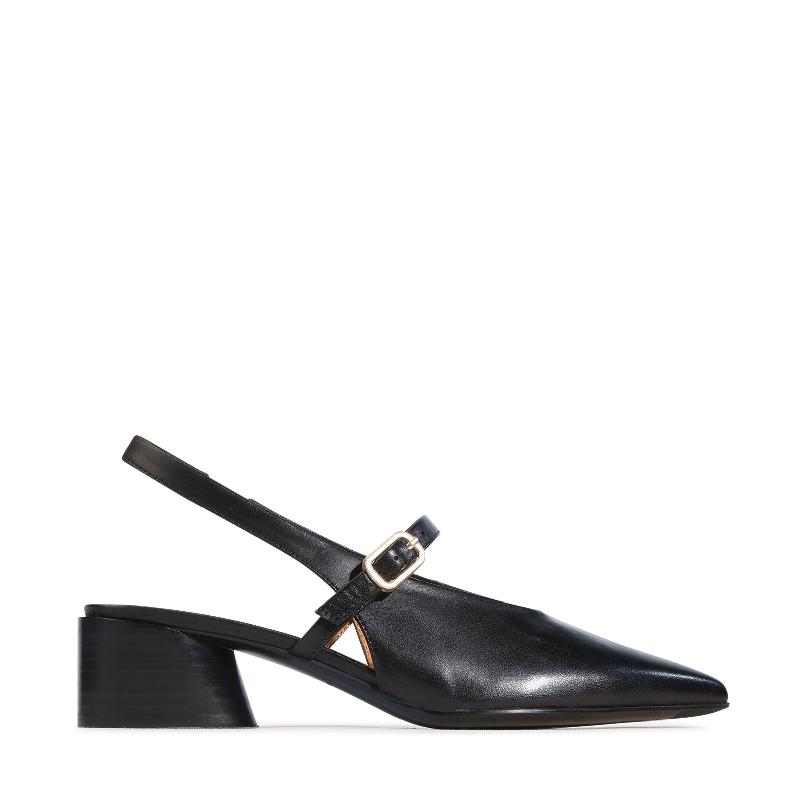 EOS Footwear Hattis Leather Slingback Heel in black
#Color_black