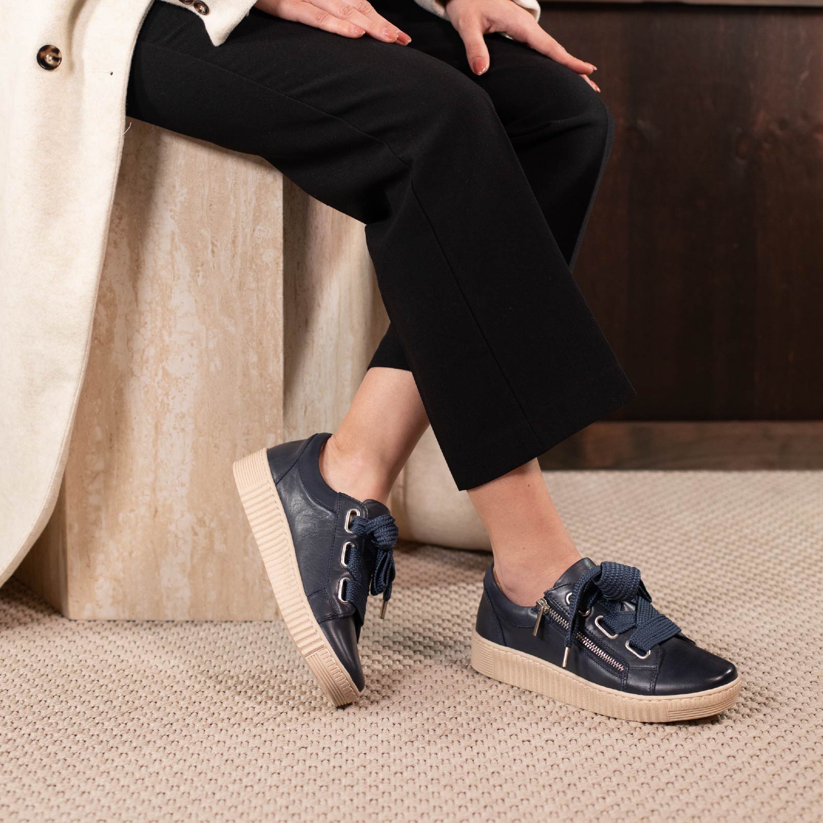 JOVI SNEAKERS SIGNATURE LEATHER