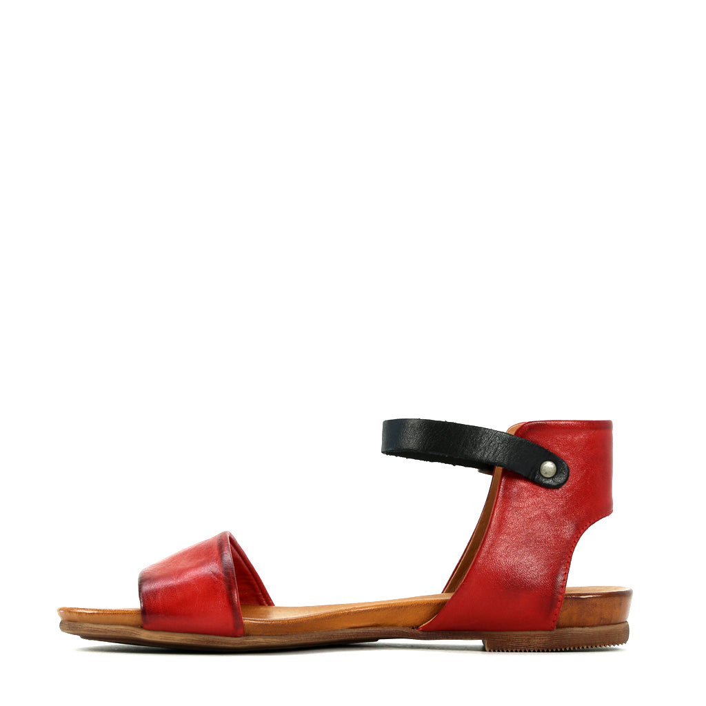 EOS Footwear - LARNA 
#color_red antique