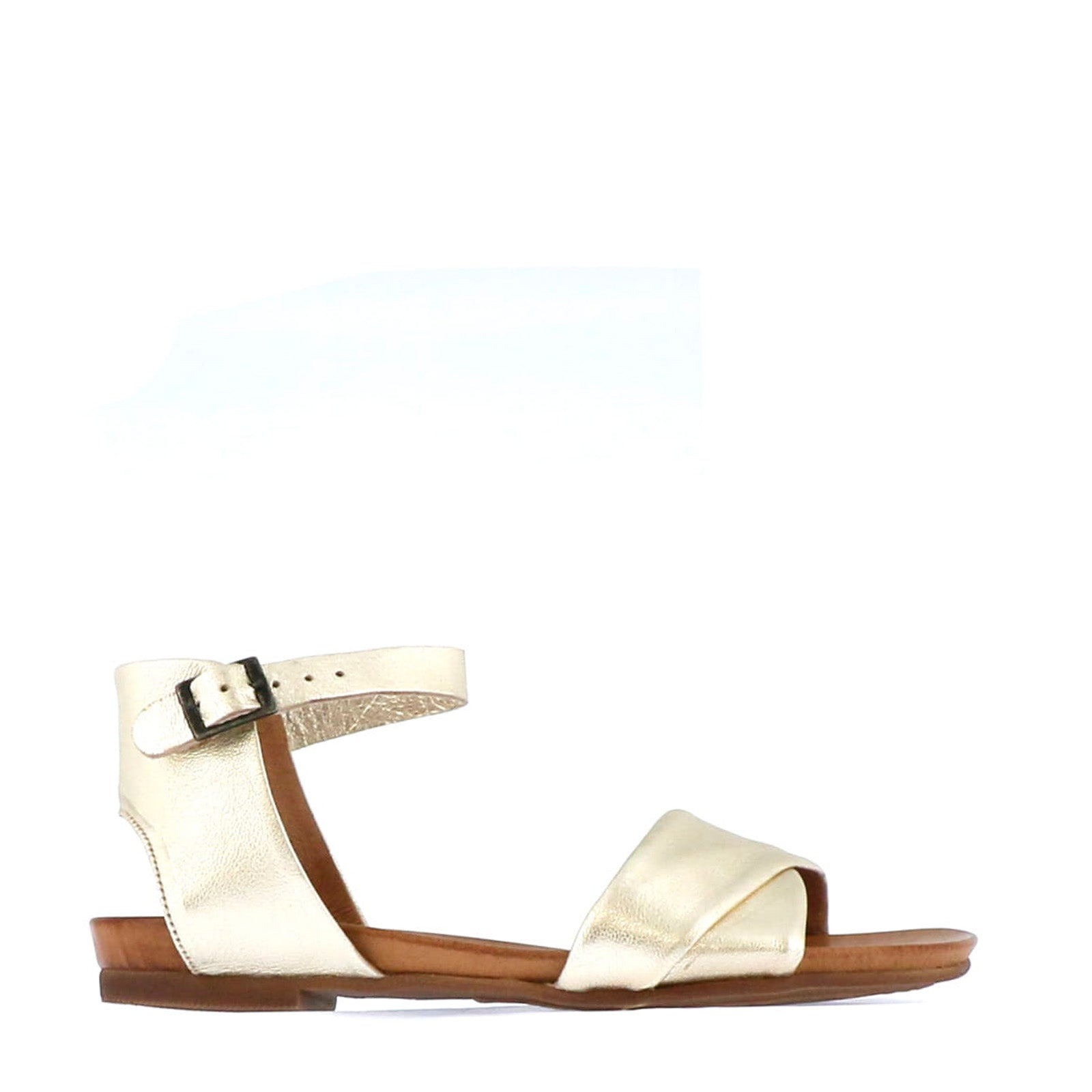 LARNIA - EOS Footwear - Ankle Strap Sandals #color_champagne