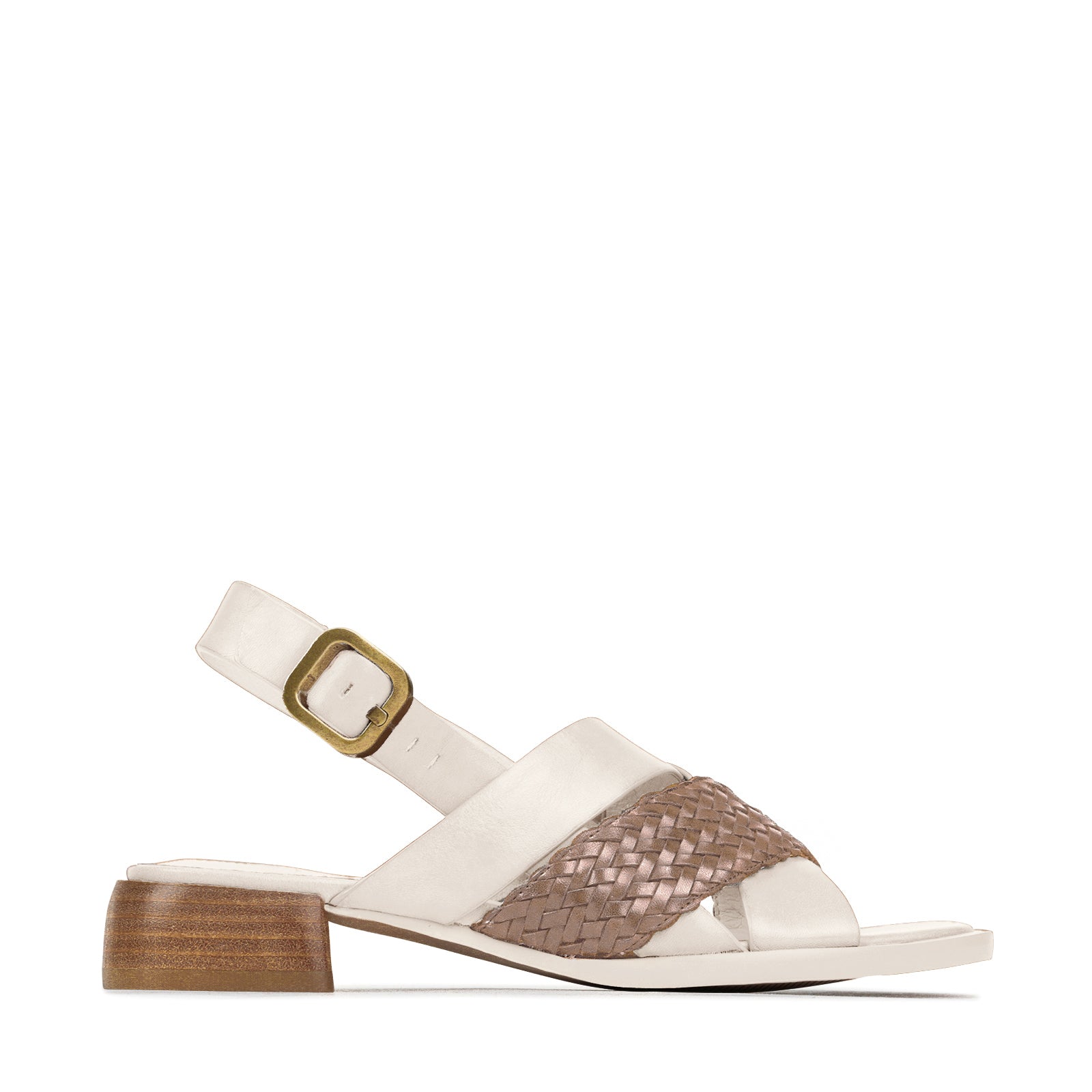 LATICIA BLOCK HEEL SANDAL LEATHER