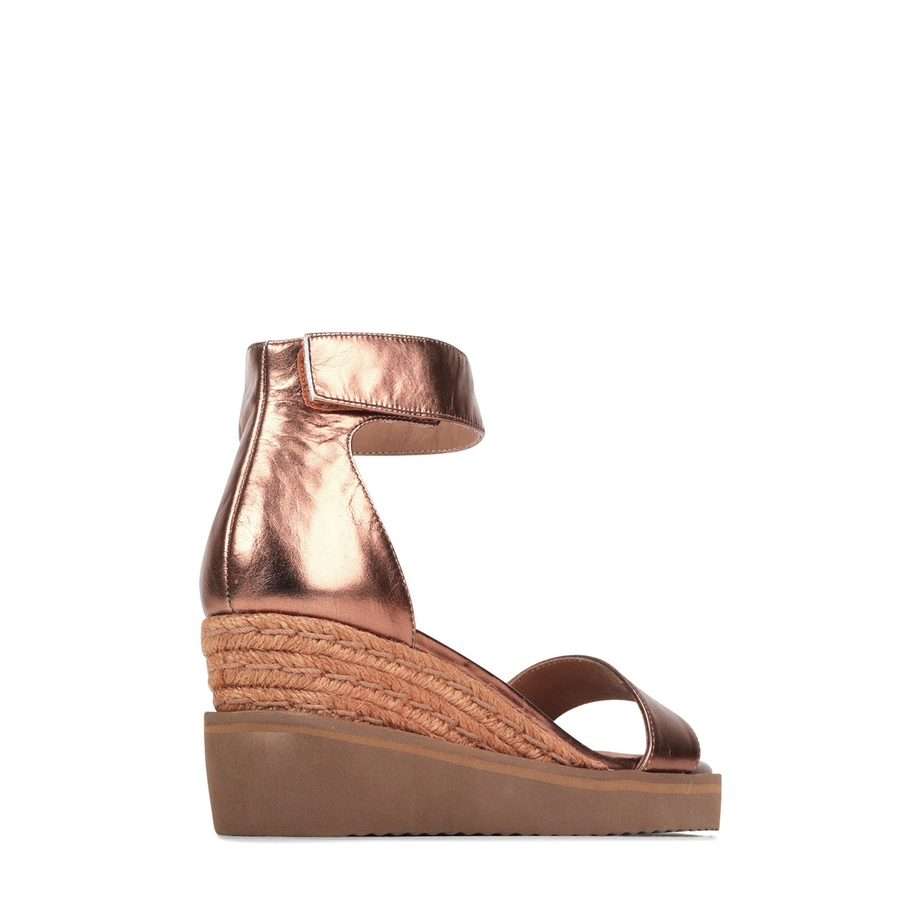 LAZY - EOS Footwear - Ankle Strap Sandals #color_copper