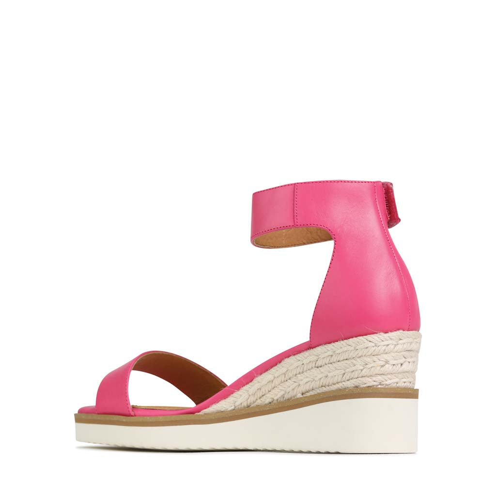 LAZY - EOS Footwear - Ankle Strap Sandals #color_fuchsia