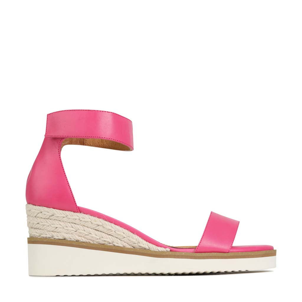 LAZY - EOS Footwear - Ankle Strap Sandals #color_fuchsia