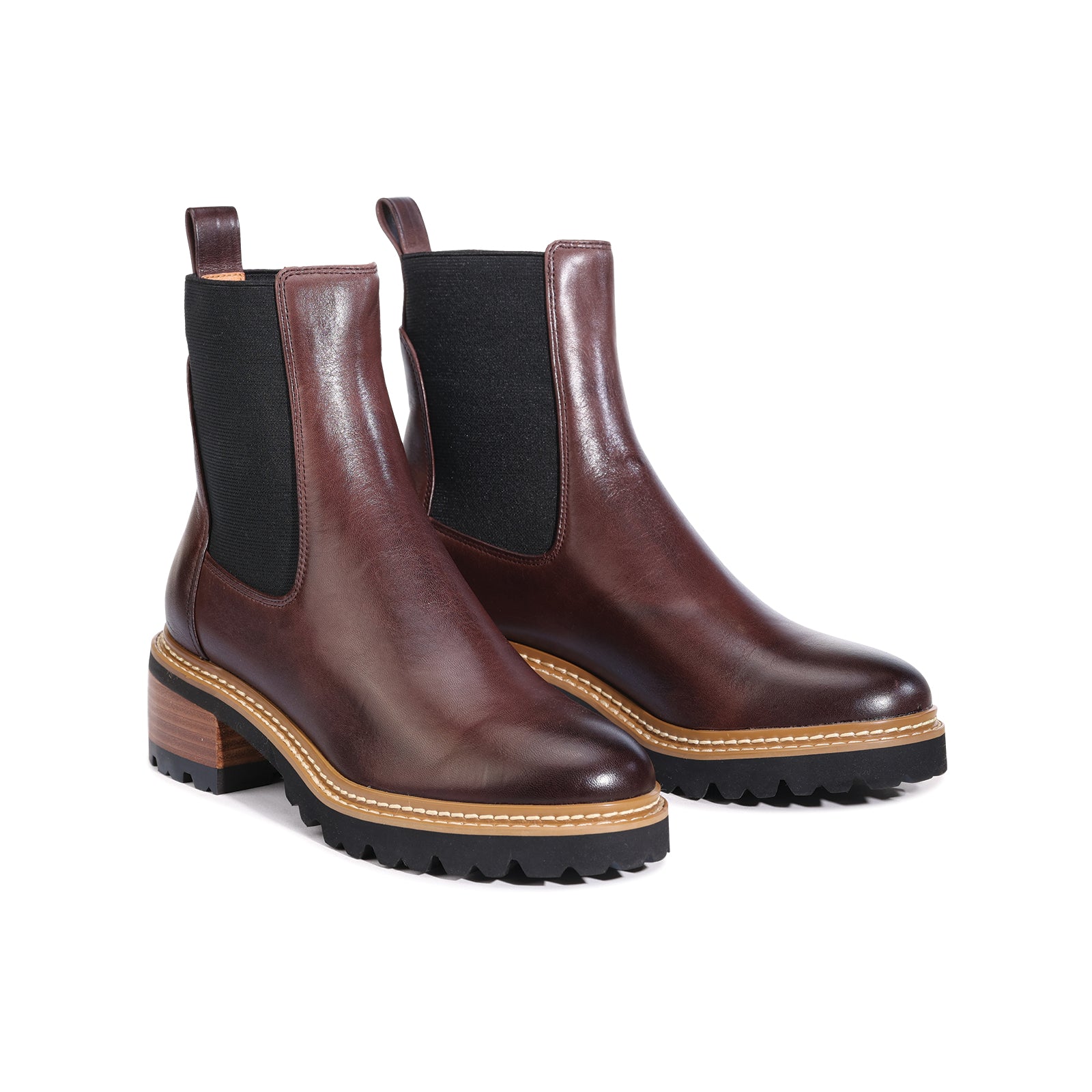 EOS Footwear - LINEAR BOOTS - #color_chestnut