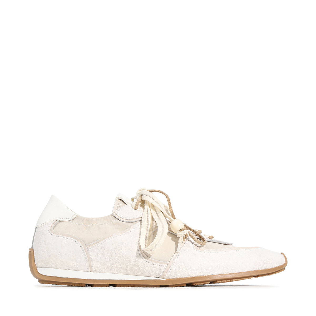 EOS Footwear Masha Leather Sneakers in Off-white
#Color_off-white