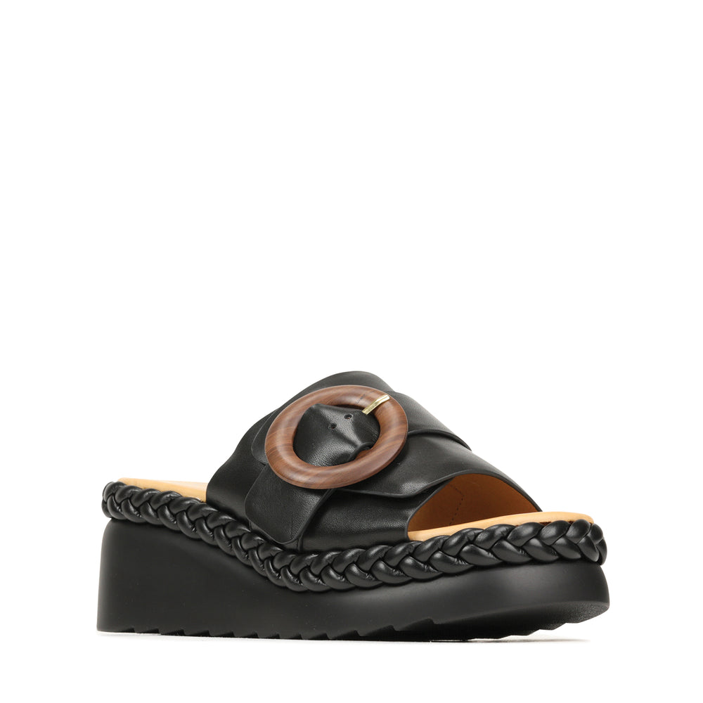 EOS Mena | Women Wedge Slides | Sandals