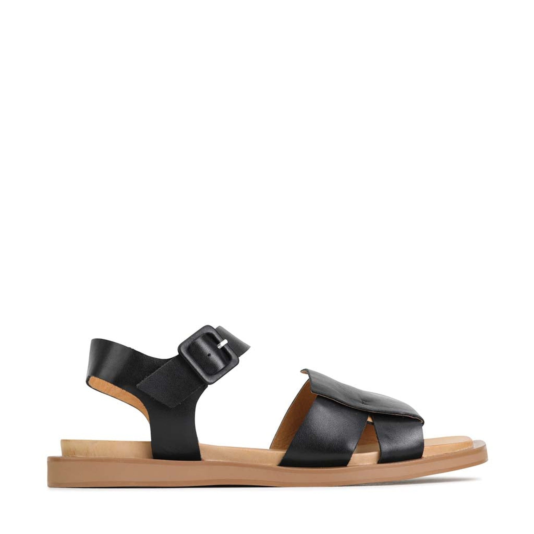 EOS Monik | Women Ankle Strap Sandals | Square Toe