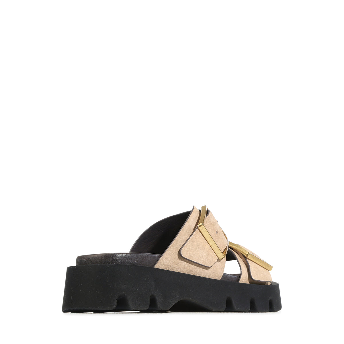 EOS Footwear Stara Leather Slide in taupe-suede
#Color_taupe-suede