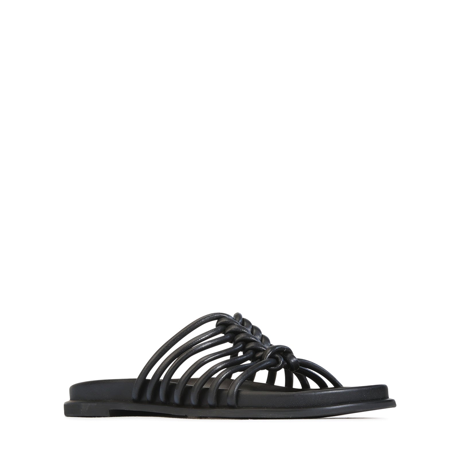 EOS Footwear Nalani Contoured Footbed Slide in black
#Color_black