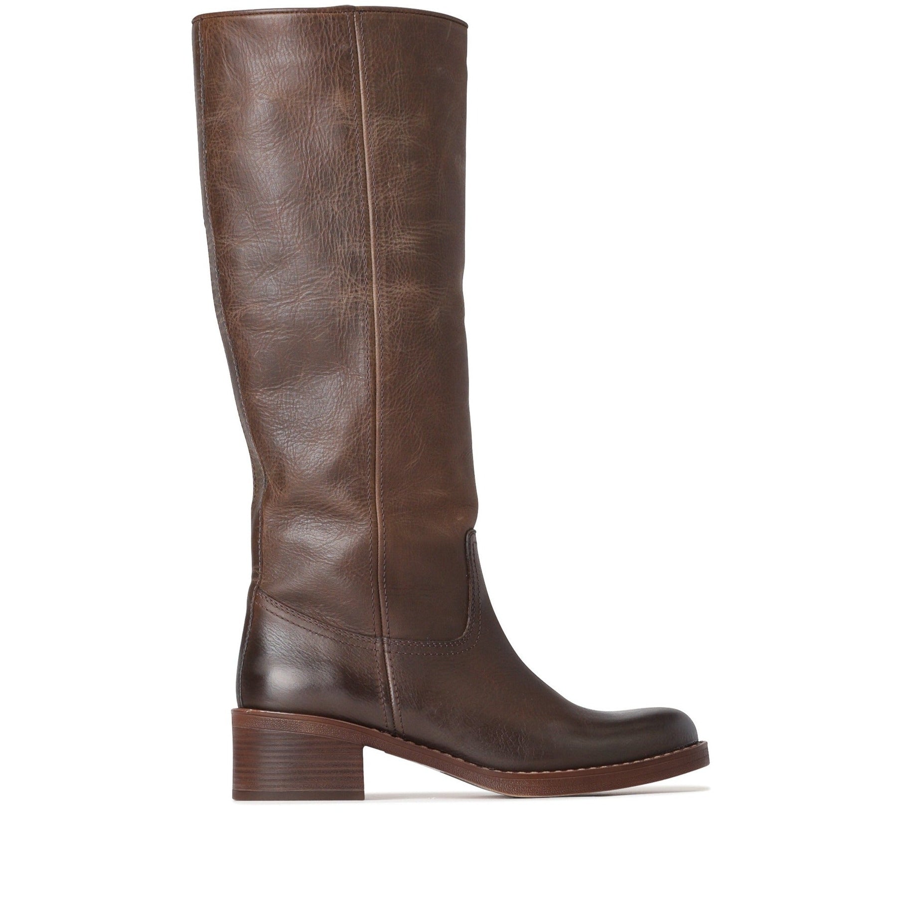 PAMPLONA LEATHER LONG BOOTS