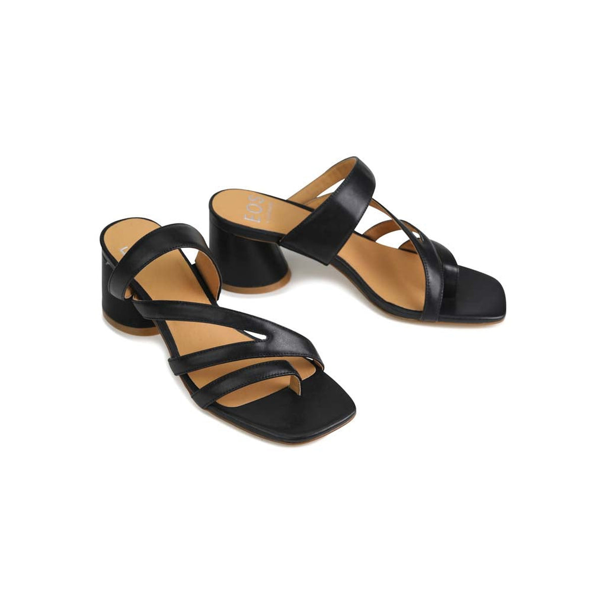 EOS Perri | Women Slides | Asymmetric Style Square toe