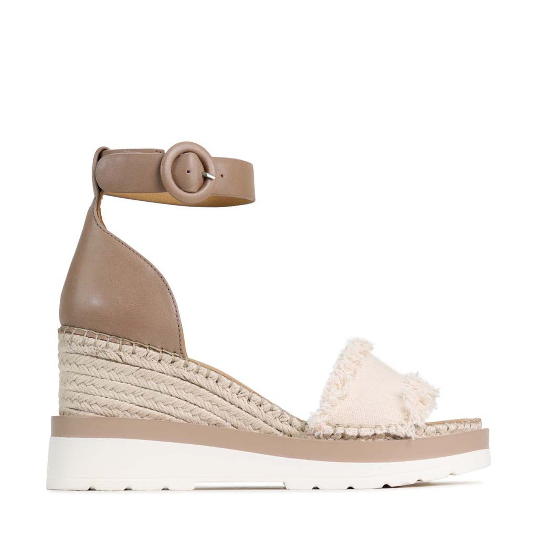 Klume mid heel online wedge espadrilles