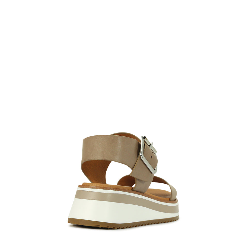 EOS Footwear - Ankle Strap Sandals #color_taupe