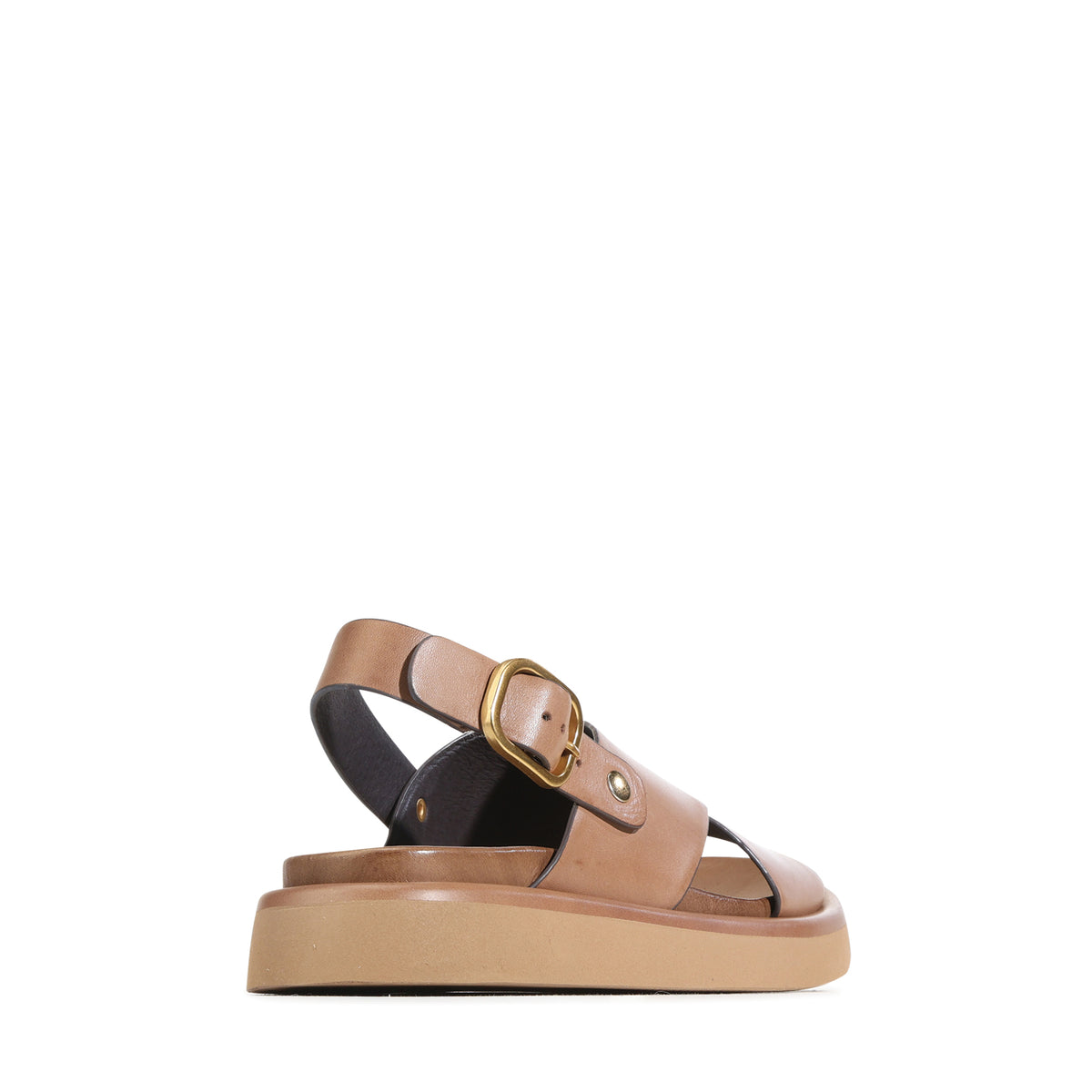 EOS Footwear Slayter Leather Sandal in pecan
#Color_pecan