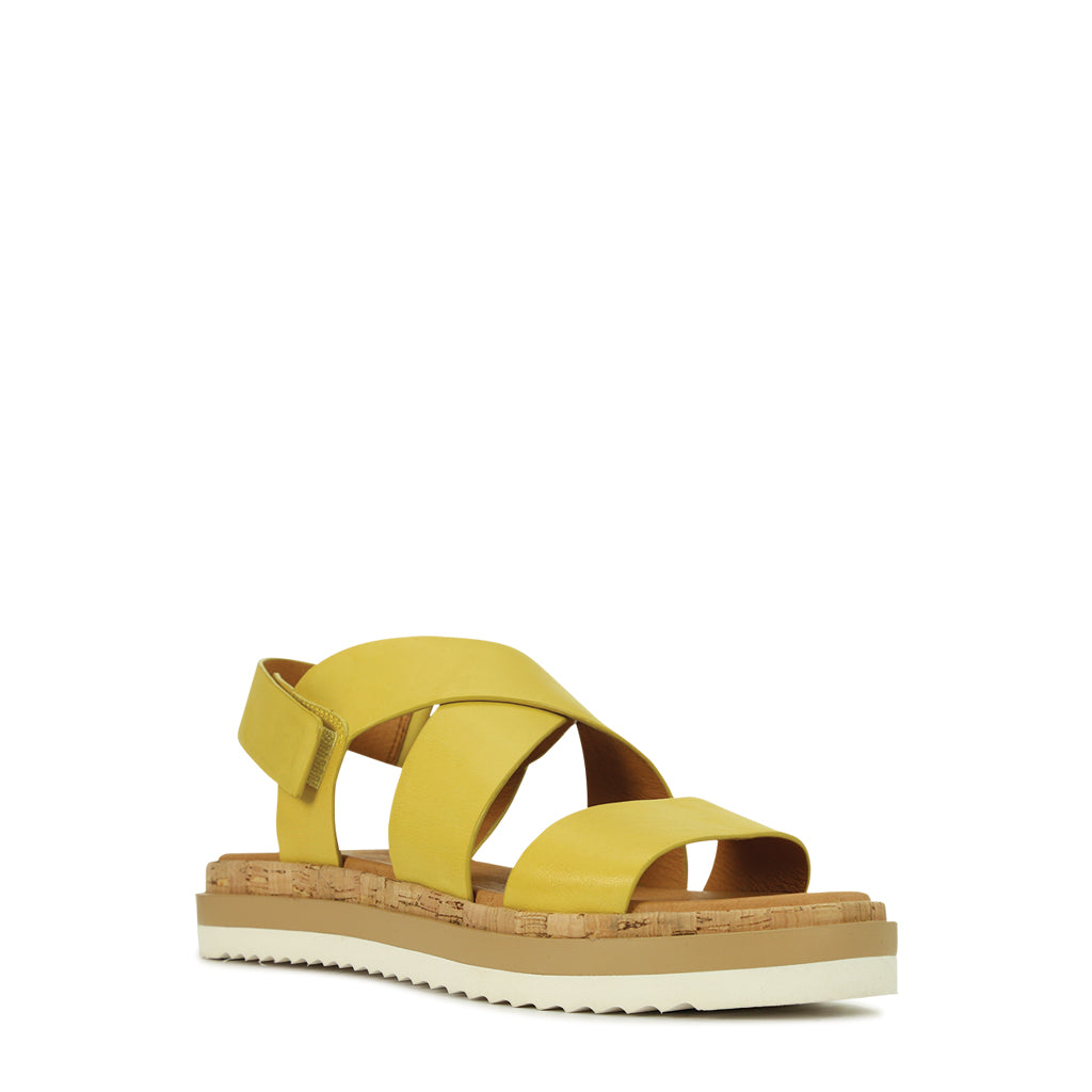 THOUGHTFULLY LEATHER SLING-BACK SANDAL