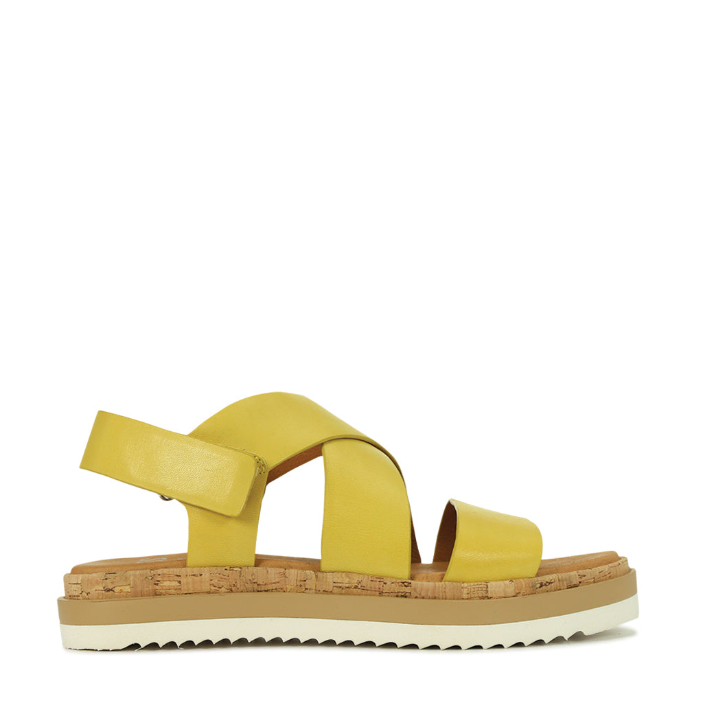 THOUGHTFULLY LEATHER SLING-BACK SANDAL