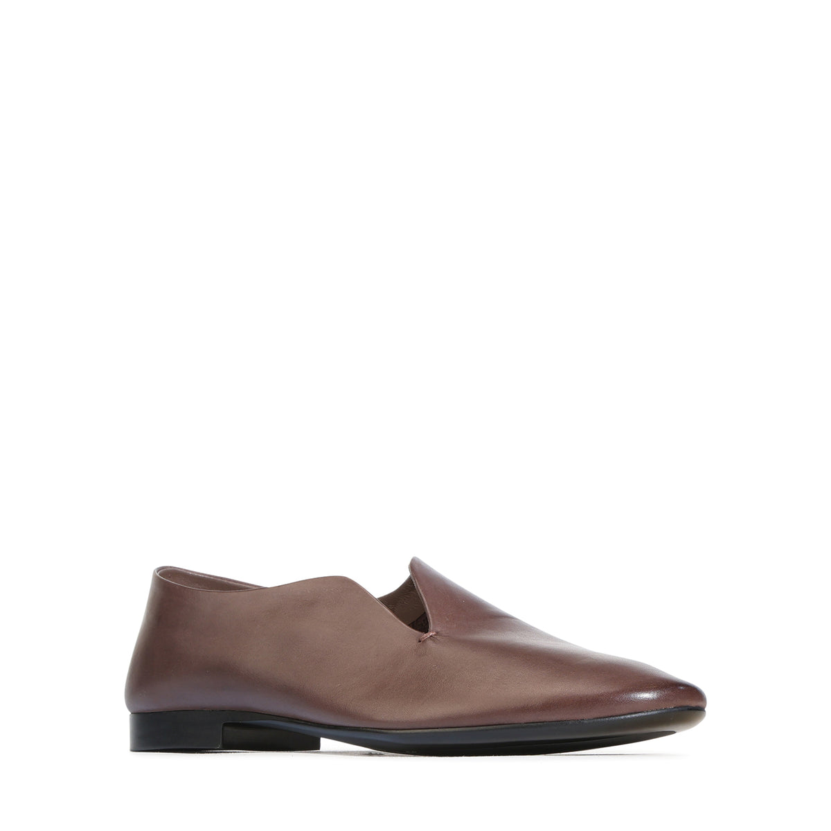 EOS Footwear Tenara Leather Flat in chestnut
#Color_chestnut