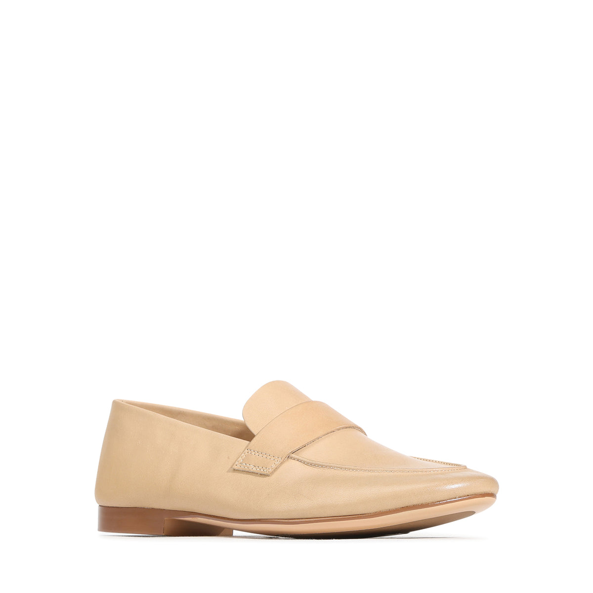 EOS Footwear Tenika Leather Loafer in tan
#Color_tan