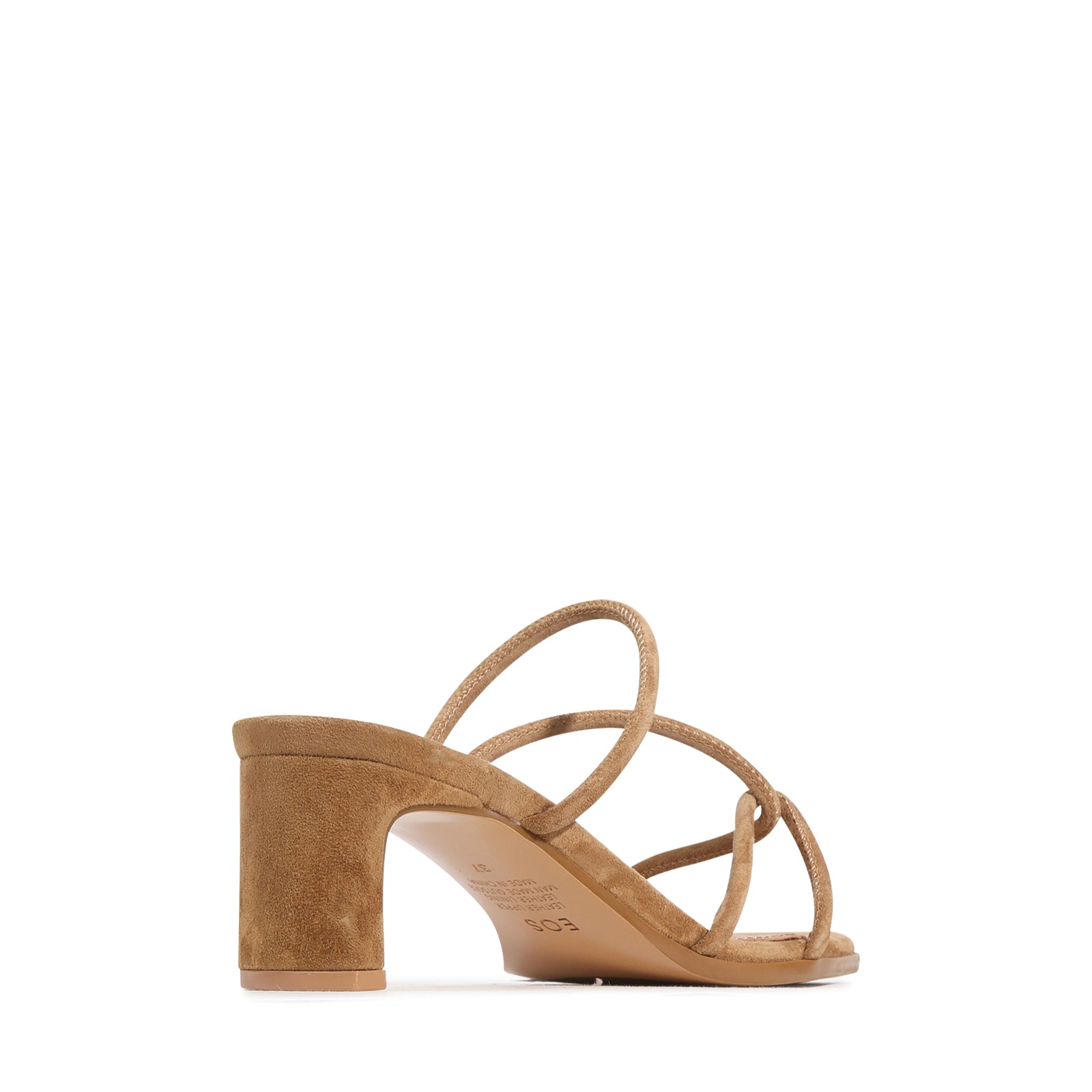EOS Footwear Mocc Leather Mule in softgold
#Color_almond-suede